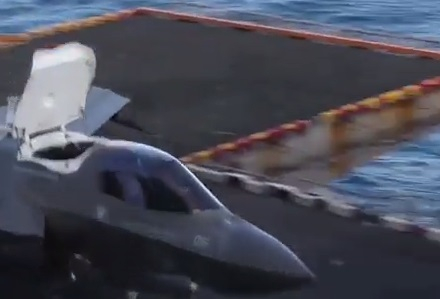 ВМС на САЩ показаха ВИДЕО на съкратено излитане на F-35B от самолетоносач