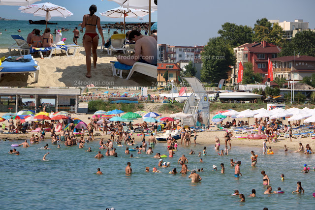 Калабалък и на Черноморието! Цацата на плажа гони по цени калмарите СНИМКИ