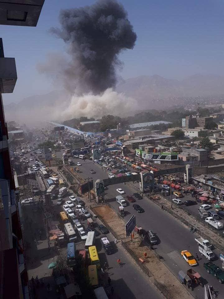 Мощна експлозия разтърси Кабул, ранените са десетки ВИДЕО 