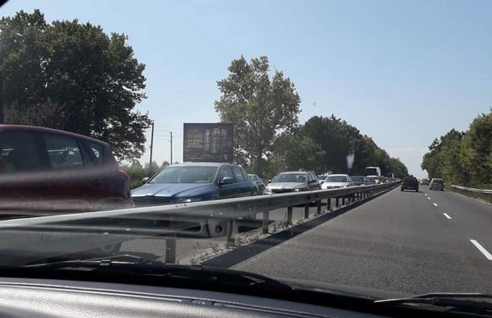 Кошмарна ситуация на пътя Бургас-Созопол