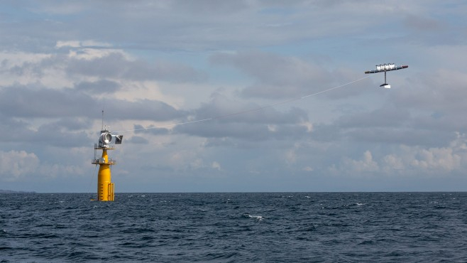 Летяща вятърна турбина направи първия си полет край бреговете на Норвегия