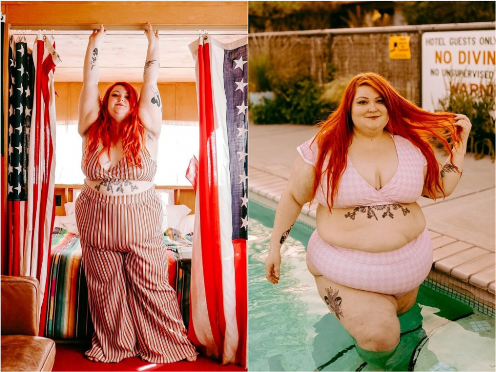 Момиче, страдащо от булимия, постигна най-накрая пълното щастие, когато закова 133 кг. 