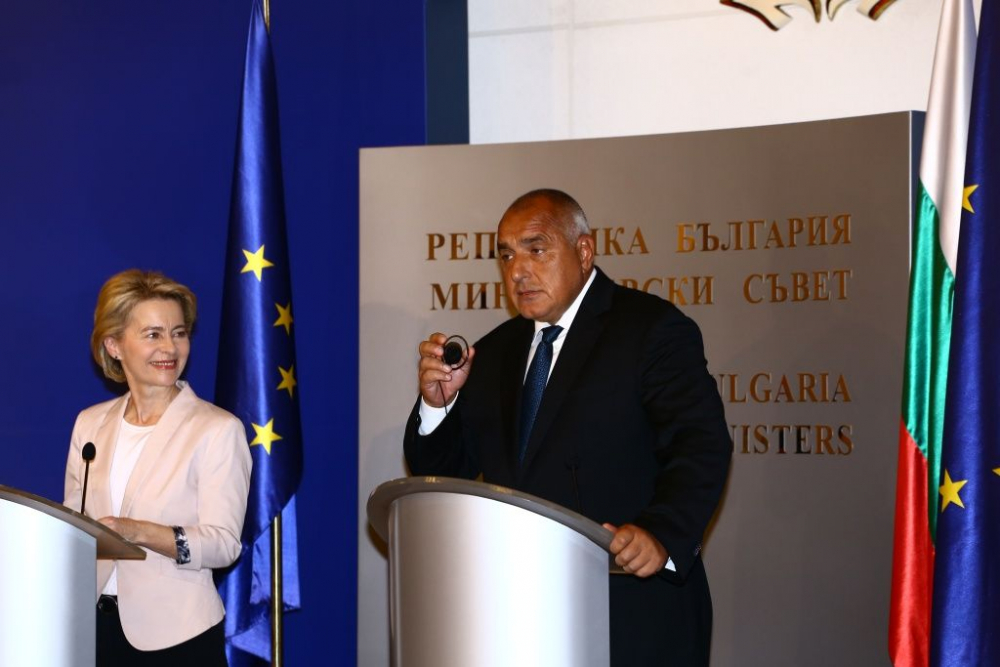Интересна новина, свързана с отминалата среща на Борисов и шефката на ЕК СНИМКИ