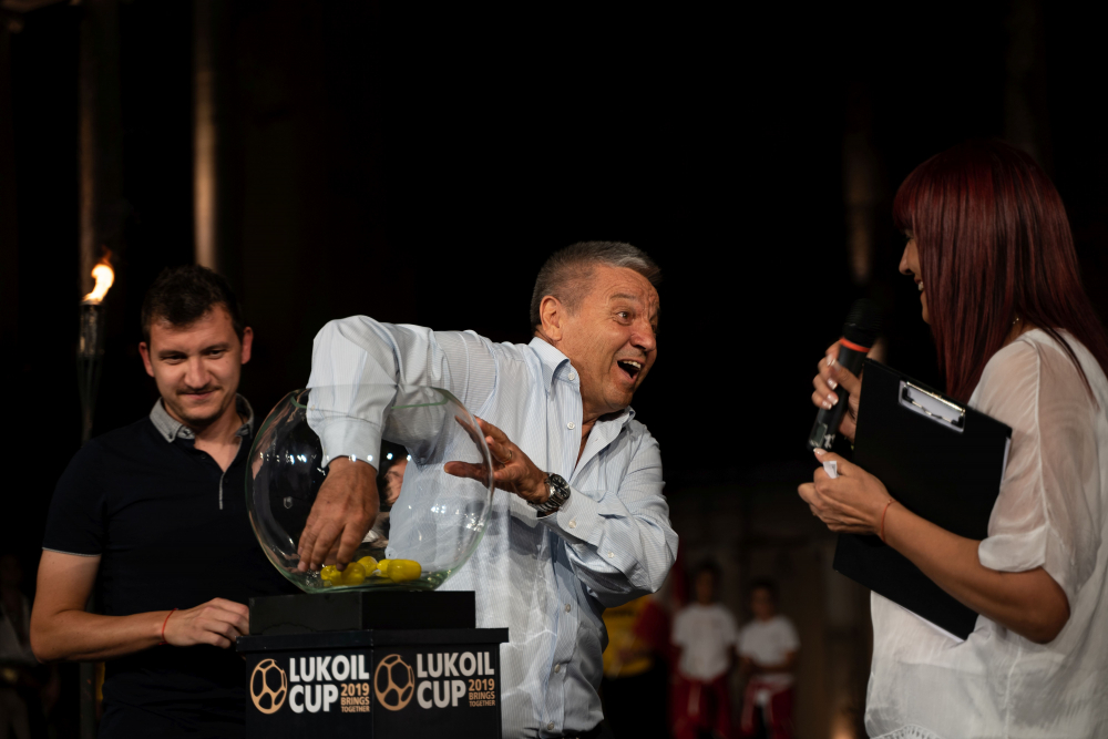 Lukoil Cup бе открит с огнена церемония в Античен театър - Пловдив