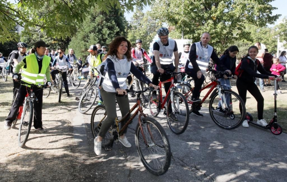 Велопоход и спортни демонстрации събраха датския посланик, Павел Колев и Ицака и стотици ентусиасти  