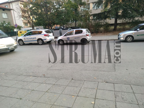 Зрелище в центъра на Благоевград – намеси се полиция СНИМКИ