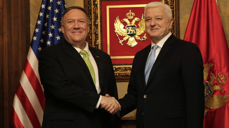 САЩ и Черна гора подписват стратегическо военно споразумение