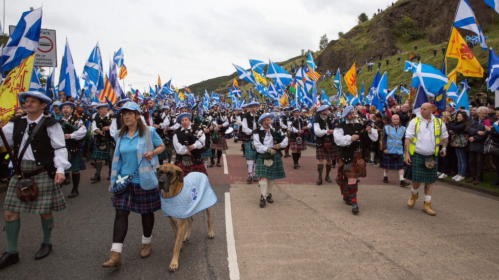 Народът на Шотландия поиска независимост от Лондон ВИДЕО
