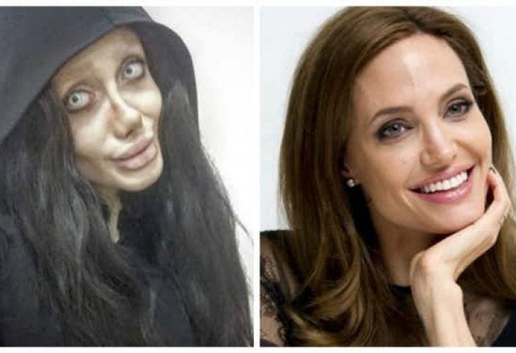 Арестуваха плашещото копие на Анджелина Джоли  