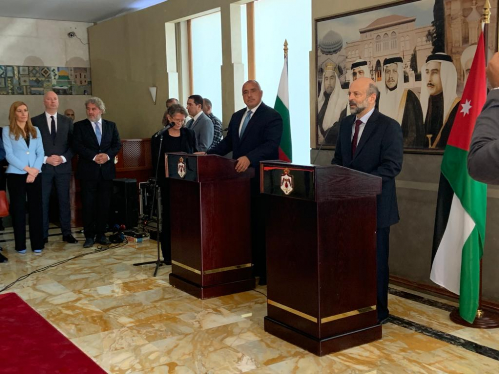 Борисов с важно обещание пред премиера на Йордания 