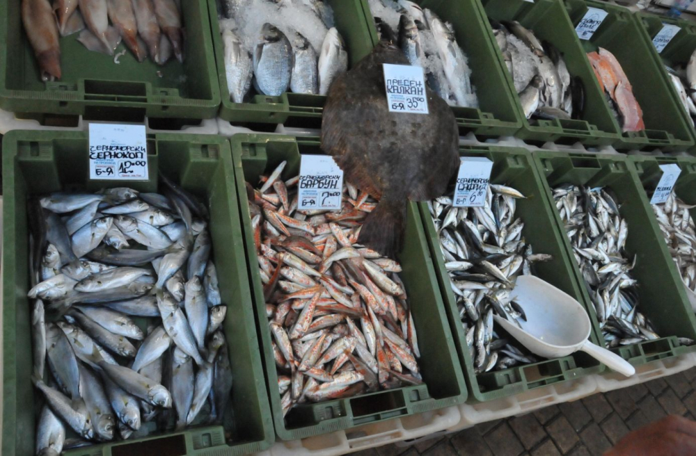 Циганското лято навлече куп проблеми на търговците на риба в Бургас СНИМКИ 