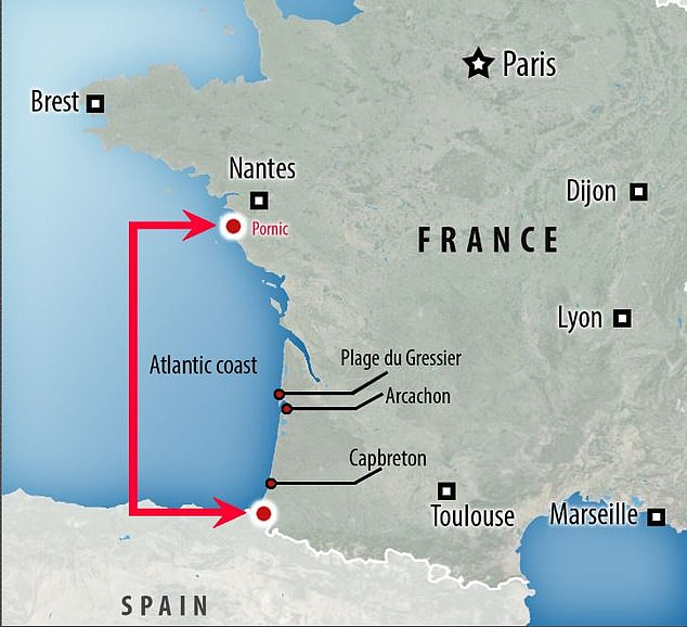 Океанът бълва наркотици във Франция, властите затворят плажове