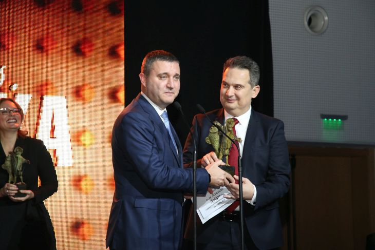 Главният изпълнителен директор на VIVACOM Атанас Добрев е отличен за  „Мистър Икономика“