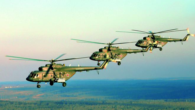 На Урал модернизират военни хеликоптери