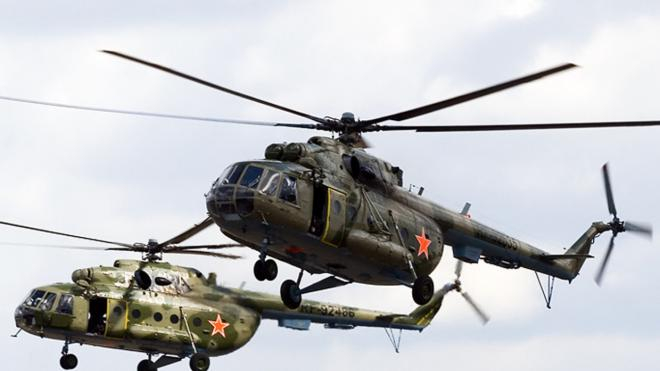 Руски хеликоптери с ракетни удари в планините на Киргизстан