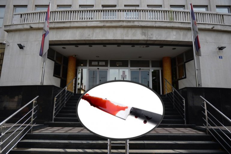Сръбски мафиот си преряза врата в съдебната зала