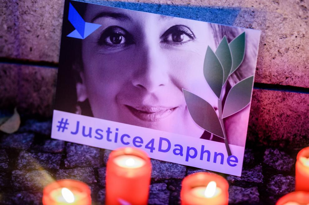 Обрат на делото за зверски убитата малтийска журналистка 