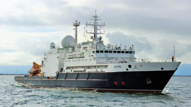 Руският "шпионски" кораб "Янтар" изчезна от радарите на САЩ