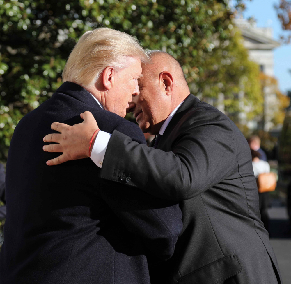За историята: Тръмп посрещна топло Борисов в Белия дом СНИМКИ