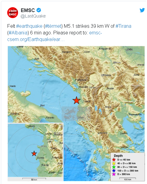 Адът няма край! Трето силно земетресение в Албания СНИМКИ
