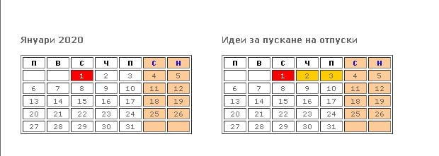 Празниците наближават и ето как ще почиваме