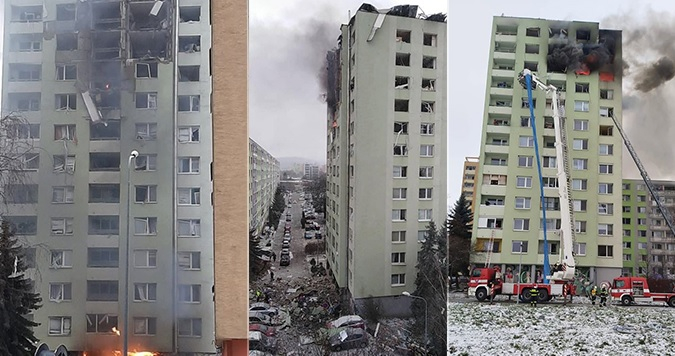 Гледка като в хорър филм: Пет загинали и много ранени след взрива в Словакия ВИДЕО 
