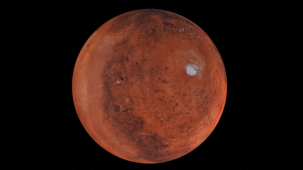 НАСА удари на камък на Марс СНИМКА