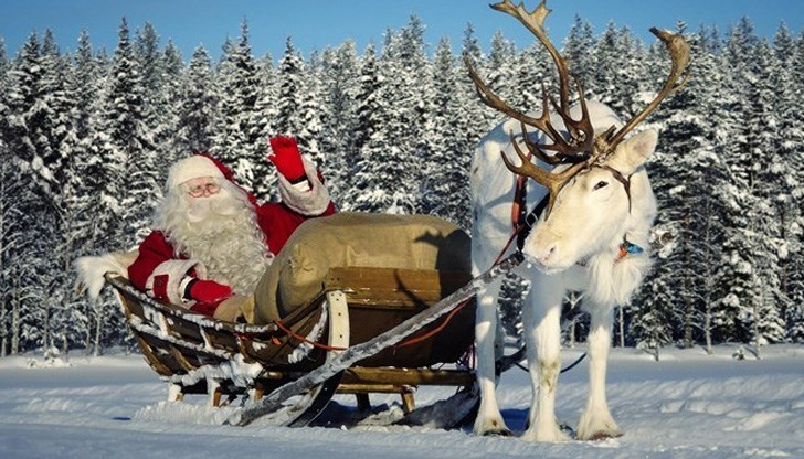 НА ЖИВО! Вижте къде е сега Дядо Коледа и кога ще дойде в България