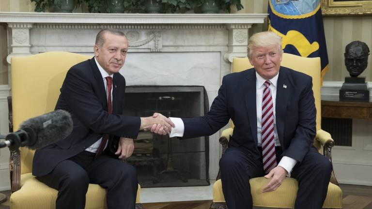 Ердоган към Тръмп: Притеснен съм от...