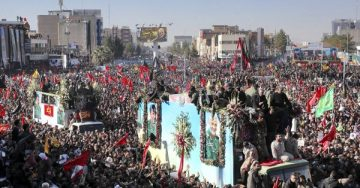 Масова трагедия в Иран навръх погребението на Сюлеймани ВИДЕО