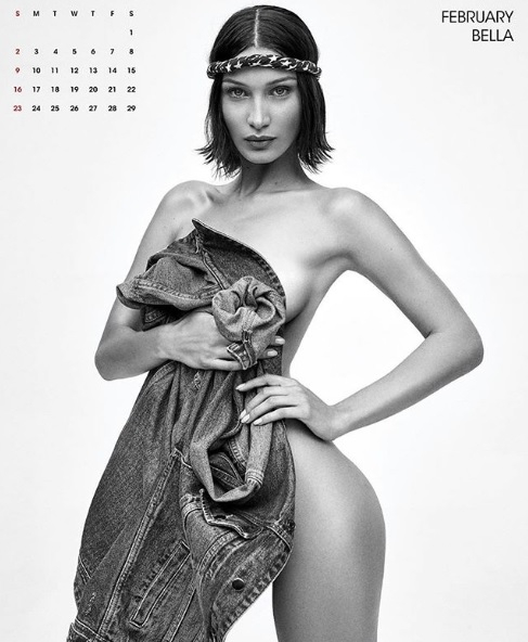 Най-красивата жена на света се щракна гола за календар СНИМКА 18+