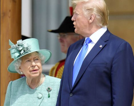 Тръмп ожали Елизабет II