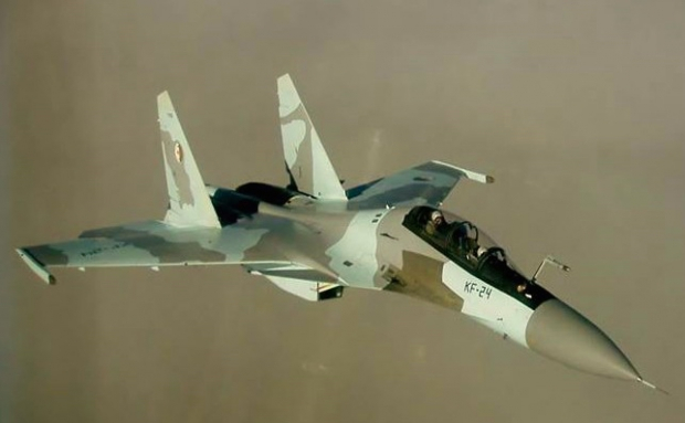 Изтребител Су-30 се е разбил в Алжир СНИМКИ