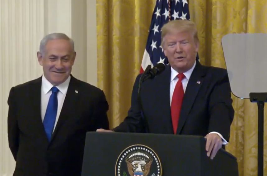 Тръмп разкри подробности от "сделката на века" между Израел и Палестина ВИДЕО
