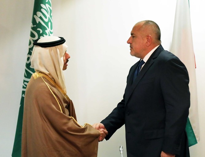 Борисов пред саудитския министър: Може да се върнем на газовата карта като център ВИДЕО