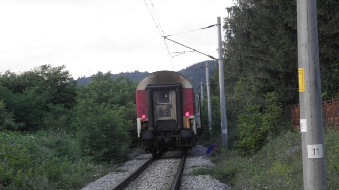 Първи подробности за дерайлиралия влак край Карлово