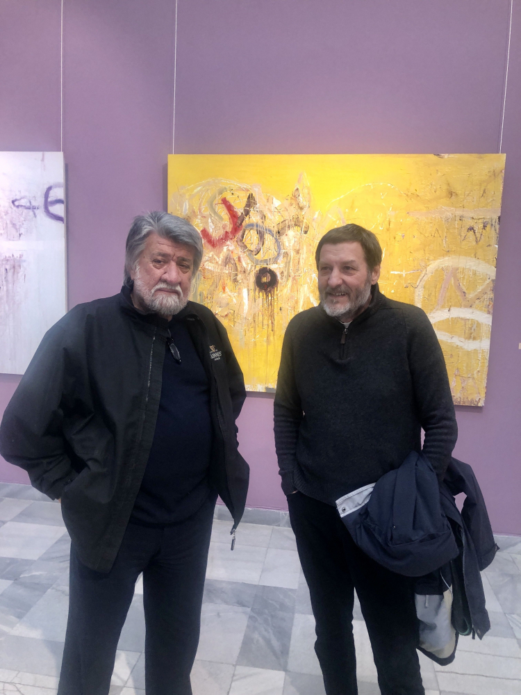  Вежди Рашидов присъства на откриването на изложба на Захари Каменов в Кюстендил