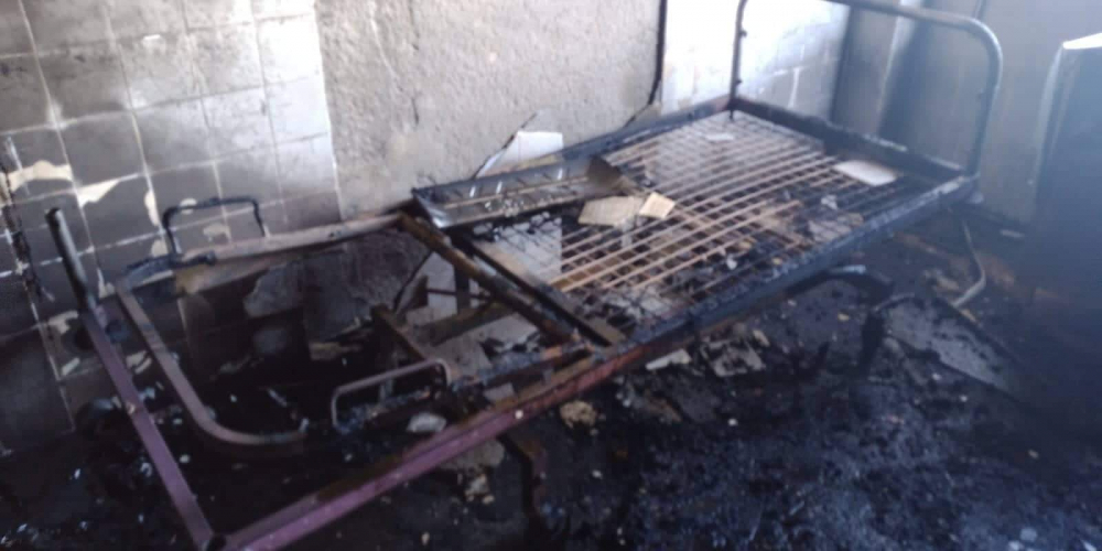 Първи СНИМКИ от огнения ад в болница „Свети Георги“ в Пловдив
