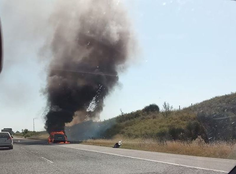 Огнен ужас на магистрала "Тракия"