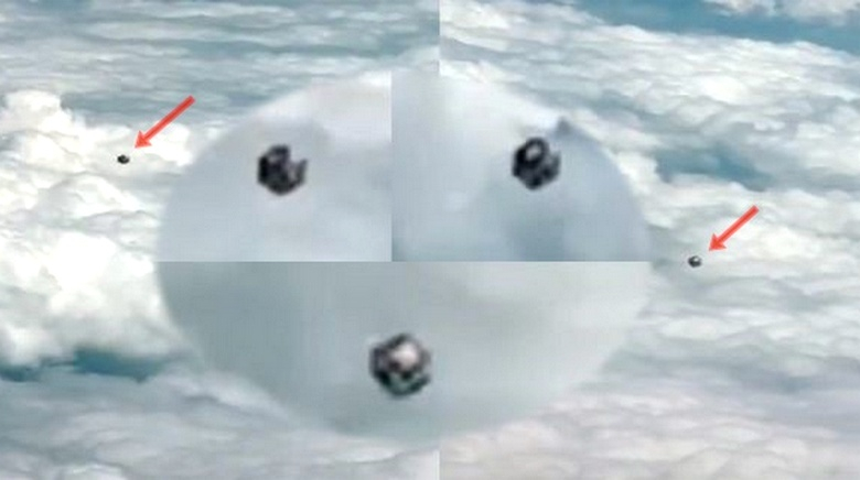 Пилот засне куб на извънземни по време на полет над Колумбия ВИДЕО