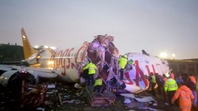 Положението след разцепилия се на три Boeing в Истанбул е апокалиптично ВИДЕО 18+