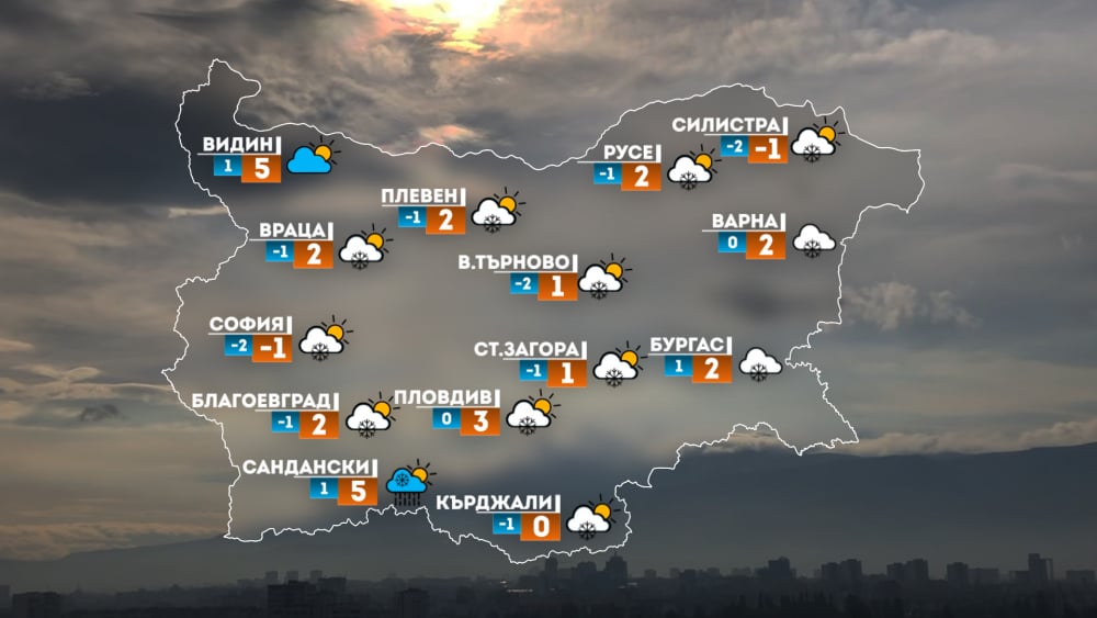 Ето кога спира снегът