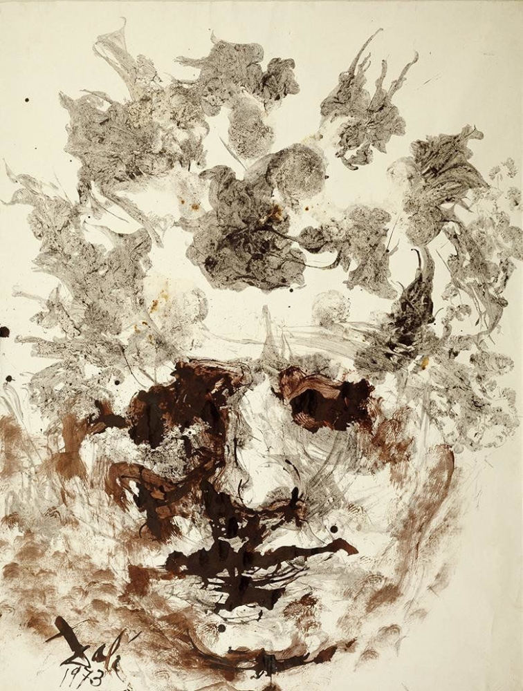 Показват за първи път скица на Бетовен, нарисувана от Салвадор Дали с мастило от сепия