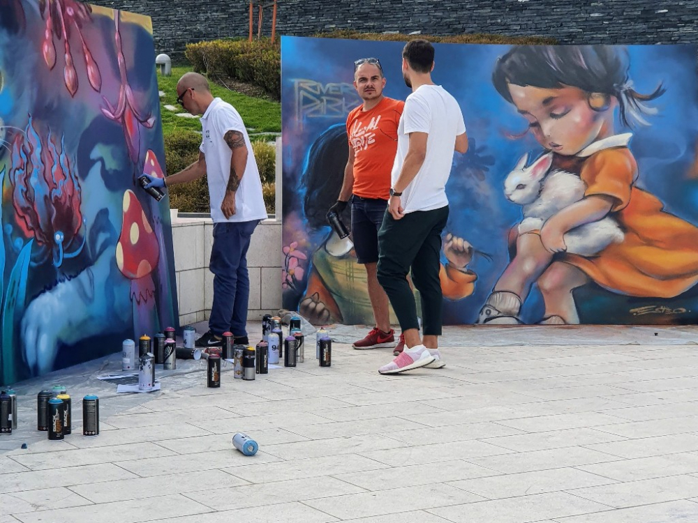 Първата графити изложба в Националната художествена галерия