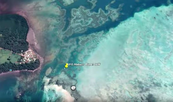 Сензация: Уфолог откри в Google Maps похитен от НЛО самолет СНИМКИ