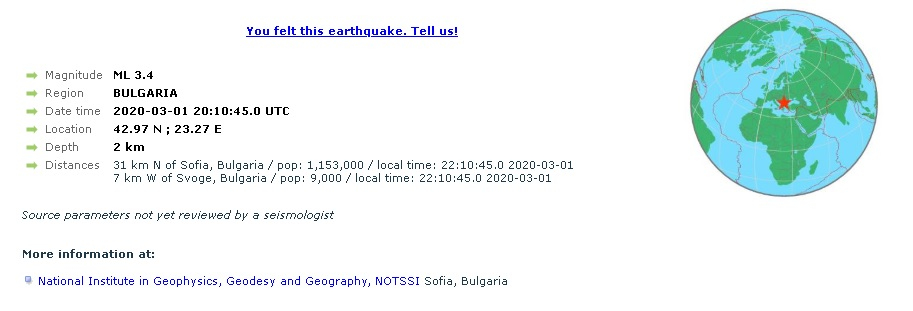 И врачани в паника от земетресението, описват нещо странно