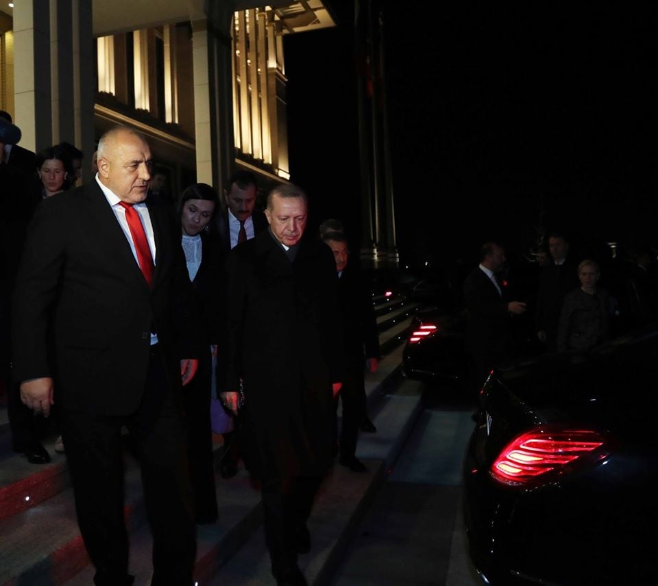 Борисов след срещата с Ердоган: Българите да спят спокойно! СНИМКИ