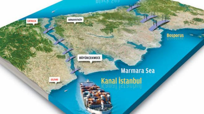 Ердоган обяви търг за проекта на истанбулския канал, заобикалящ Босфора