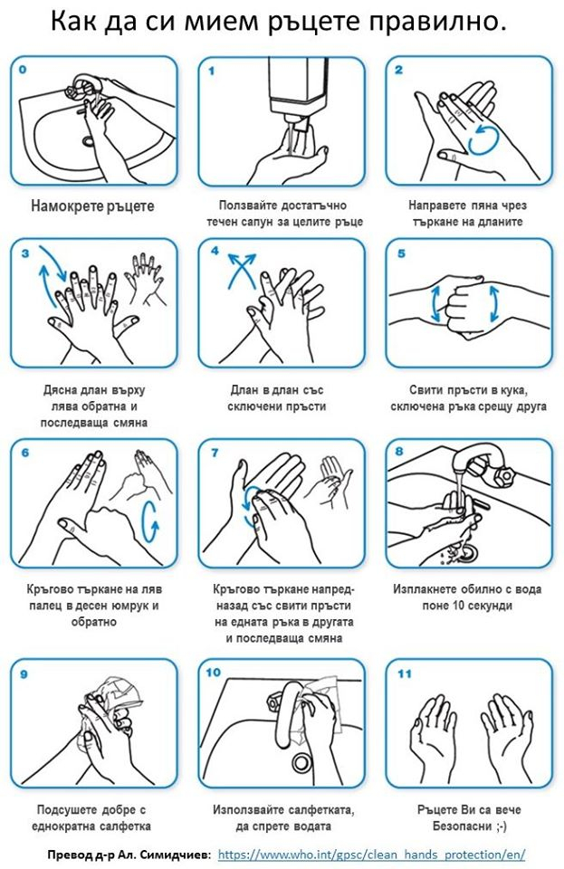 Черно на бяло! Как да си мием ръцете срещу коронавируса ВИДЕО