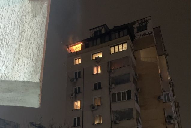 Огненият ад по тъмна доба в София взе жертва ВИДЕО